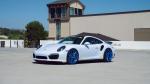 Porsche 911 Turbo S Carrara White Metallic by R1 Motorsport on ADV.1 Wheels (ADV5.2 M.V2 SL) 2019 года